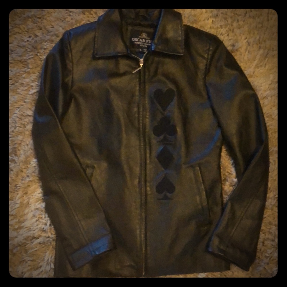 Oscar Piel leather jacket